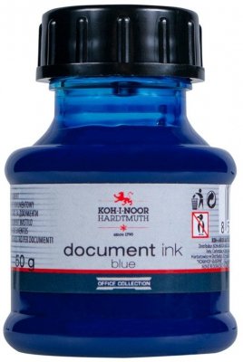 Atrament do piór wiecznych 50g niebieski 1416006, Koh-I-Noor