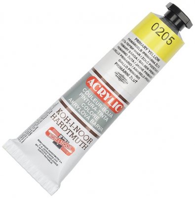 Farba akrylowa żółć podst. 40 ml, Koh-I-Noor