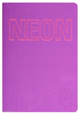 Zeszyt Neon PP A4 42k 80g.kratka, Koh-I-Noor