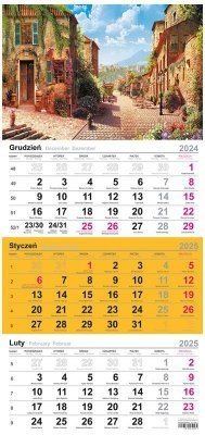 Kalendarz trójdzielny 2026 T-106T-08, Michalczyk i Prokop