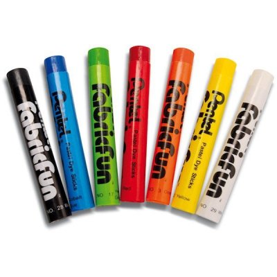 Pastele do tkanin 7-kol.PTS-7, Pentel