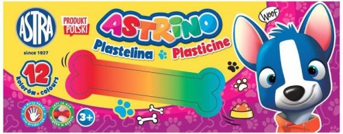 Plastelina 12-kol  Astrino ., Astra