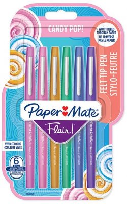 Pisaki Flair Candy 6szt Paper Mate