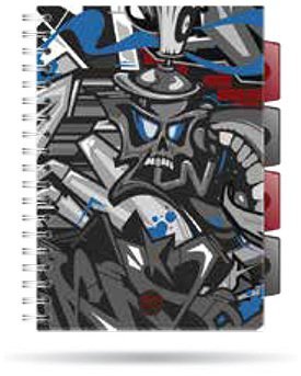 Kołonotes A5 PP Street Art CoolPack, Patio