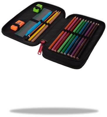 Piórnik podwójny z wyposażeniem Jumper 2 Bear CoolPack, Patio