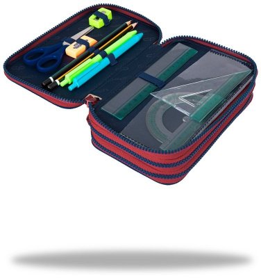 Piórnik potrójny z wyposażeniem Jumper 3 Gradient Costa CoolPack, Patio