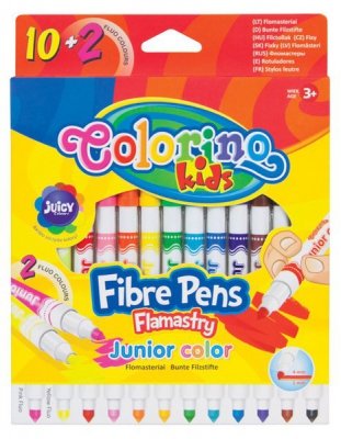Flamastry 12-kol. Junior Colorino Kids, Patio