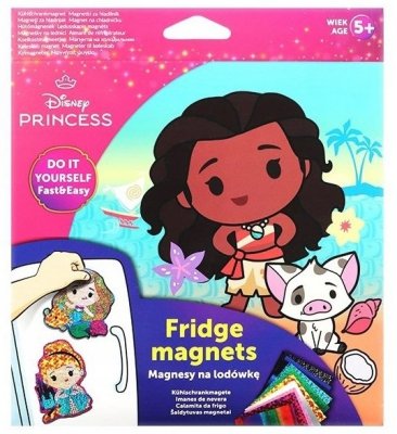 Magnes na lodówkę Disney Core Princess mix 2 wzorów, Patio