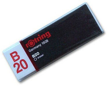 Gumka do ścierania B20, Rotring
