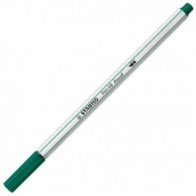 Pisak Pen 68 Brush-53 zieleń-turkusowa (Turquoise Green), Stabilo