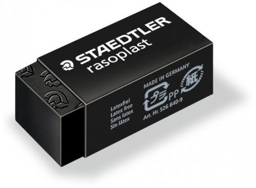 Gumka do ścierania Rasoplast Black Line B40-9, Staedtler