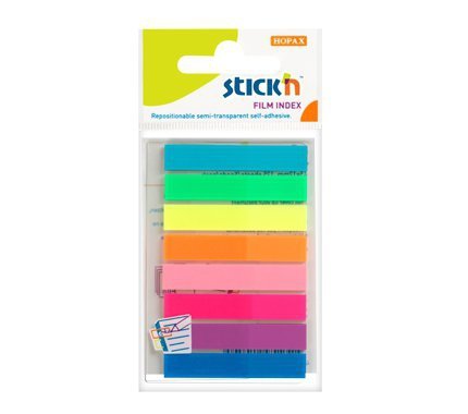 Zakładki indeksowe 8-kol., Stick`n
