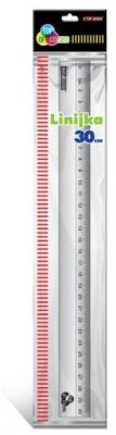 Linijka 30 cm aluminium, Top-2000