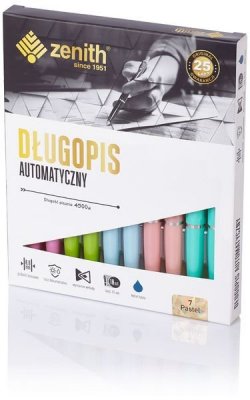 Długopis Zenith 7 pastelowy mix