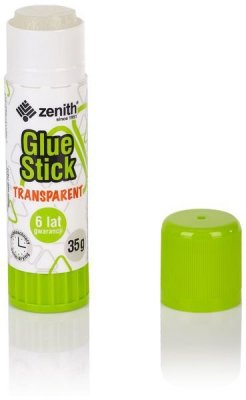 Klej w sztyfcie 35g transparentny, Zenith