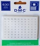 Naklejki z numerami DMC