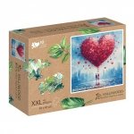 Drewniane puzzle Milliwood Milość wisi w powietrzu / Celebrating - Love is in the air