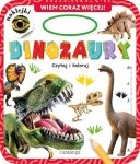 Dinozaury Wiem coraz więcej Czytaj i koloruj