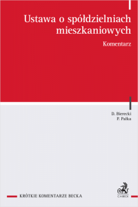 Ustawa o spółdzielniach mieszkaniowych. Komentarz 