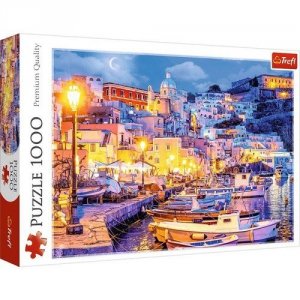 Puzzle 1000 Wyspa Procida nocą Włochy