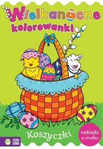 Wielkanocne kolorowanki Koszyczki