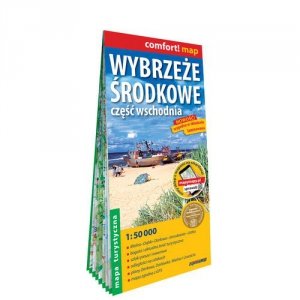 Wybrzeże Środkowe część wschodnia mapa turystyczna 1:50 000