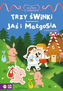 Czytam z rodzicami Trzy świnki Jaś i Małgosia