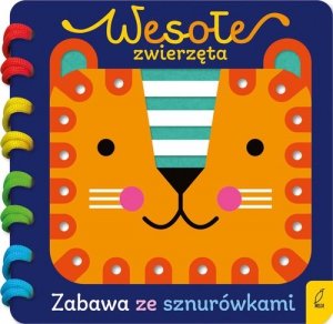 Wesołe zwierzęta Zabawa ze sznurówkami