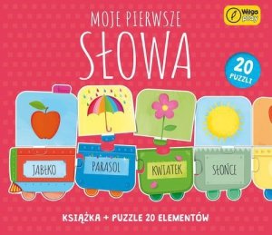 Moje pierwsze słowa. Puzzle i książka