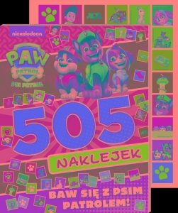 Psi Patrol. 505 naklejek. Baw się z Psim Patrolem