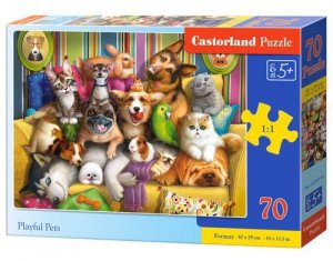 Puzzle 70 Playful Pets