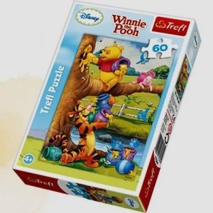 Kubuś Puchatek Puzzle 60 Małe co nieco