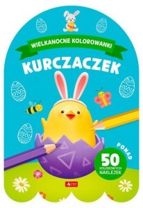 Wielkanocne kolorowanki Kurczaczek