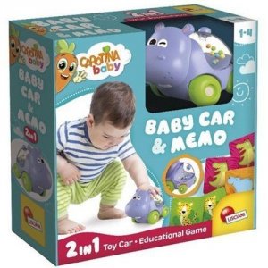 Carotina baby Hipopotam Samochodzik i gra pamięciowa