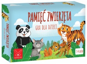 Pamięć. Zwierzęta. Gra dla Dzieci 3-4 lat