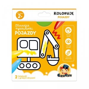 CzuCzu. Dłuuugie rysowanki 2+ Koloruję Pojazdy