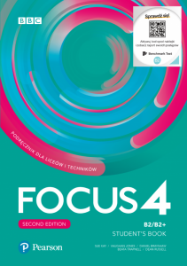 Focus Second Edition 4. Student’s Book + Benchmark + kod (Digital Resources + Interactive eBook) kod