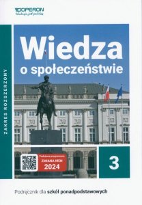 Wiedza o społeczeństwie 3 Podręcznik Zakres rozszerzony.