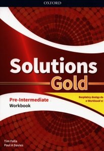Solutions Gold Pre-Intermediate Workbook z kodem dostępu do wersji cyfrowej e-Workbook