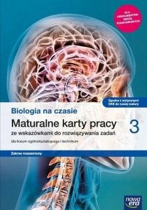 Biologia na czasie 3 Maturalne karty pracy Zakres rozszerzony