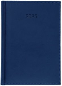 Kalendarz 2025 A5 dzienny Vivella Granat
