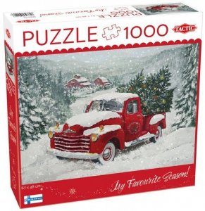 Puzzle 1000 XMAS Christmas Tree Truck