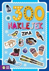 300 naklejek Zima