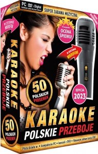 Karaoke Polskie Przeboje edycja 2023 z mikrofonem (PC-DVD)