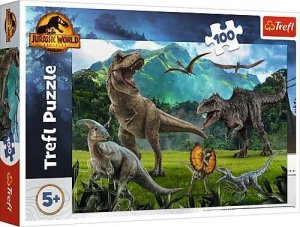 Trefl puzzle 100 Park Jurajski Jurassic World