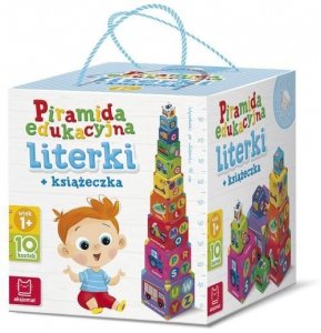 Piramida edukacyjna Literki + książeczka