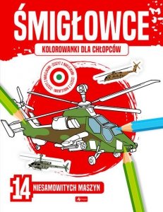 Kolorowanki dla chłopców Śmigłowce