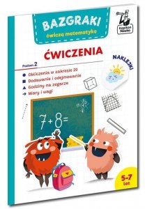 Bazgraki ćwiczą matematykę. Ćwiczenia. Poziom 2