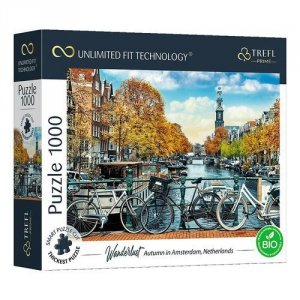 Puzzle 1000 Autumn in Amsterdam, Netherlands