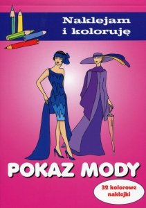 Pokaz mody Naklejam i koloruję